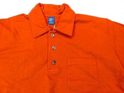 画像2: グッドオン　  S/S HVY ポロT        ORANGE  