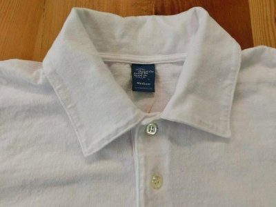 画像2: グッドオン　  S/S HVY ポロT        ホワイト