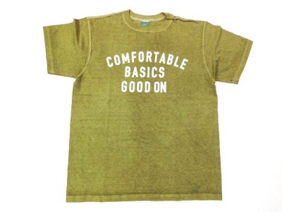 画像1: グッドオン　プリント 半袖クルーTシャツ   COMFOTABLE     P-SAGE