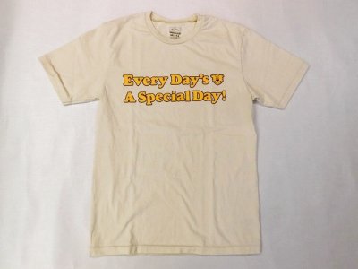 画像1: ミクスタ S/SクループリントTシャツ EVERY DAY'S ナチュラル