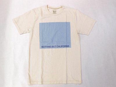 画像1: ミクスタ　　S/SクループリントTシャツ　　NOTHING     ナチュラル