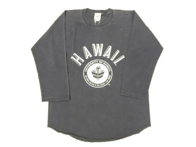 画像1: グッドオン× UNIVERSITY OF HAWAII ベースボールTシャツ    P-NAVY   