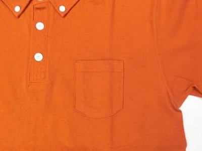 画像2: グッドオン 半袖BDポロTシャツ　REACTIVE dye   オレンジ