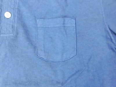 画像2: グッドオン 半袖BDポロTシャツ　REACTIVE dye    スモーキーブルー