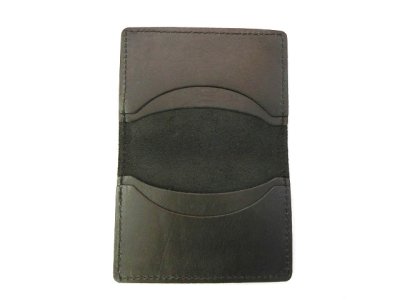 画像1: HERITAGE LEATHER 　　   ４POCKET CADE CASE　　　ブラック