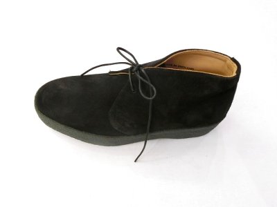 画像1: サンダース　ブリットチャッカ（９８７７)　  BLACK SUEDE