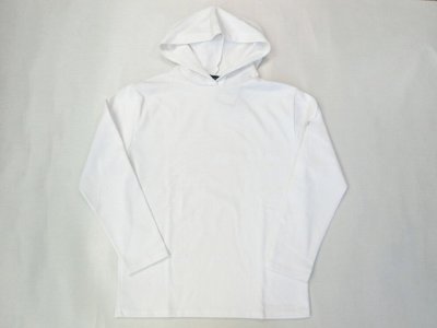 画像1: セントジェームス  HOOD T-SHIRT OUES CAPUU     NEIGE(ホワイト)