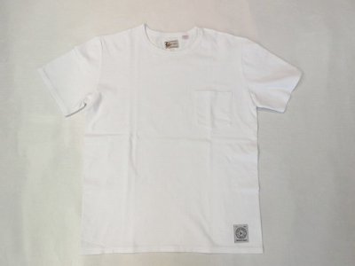 画像1: FELCO   S/Sクルーネック ポケットTシャツ　　　 ホワイト