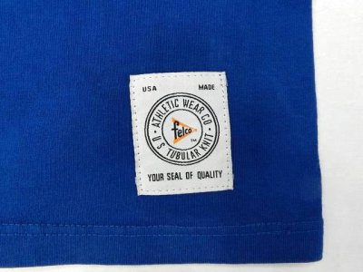 画像3: FELCO S/Sクルーネック ポケットTシャツ ロイヤルブルー