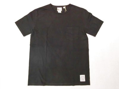 画像1: FELCO   S/Sクルーネック ポケットTシャツ　　　 ブラック