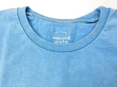 画像3: ミクスタ　S/Sクループリント Tシャツ　   SOMETHING WONDERFULL 　　パシフィックブルー