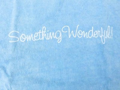 画像2: ミクスタ　S/Sクループリント Tシャツ　   SOMETHING WONDERFULL 　　パシフィックブルー
