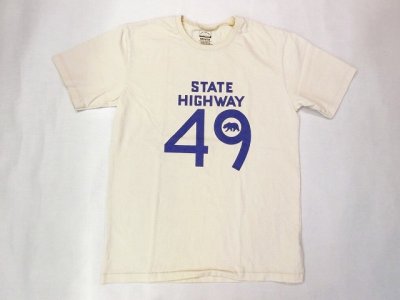 画像1: ミクスタ　　S/Sクループリント Tシャツ　   STAY HIGHWAY４９   ナチュラル   