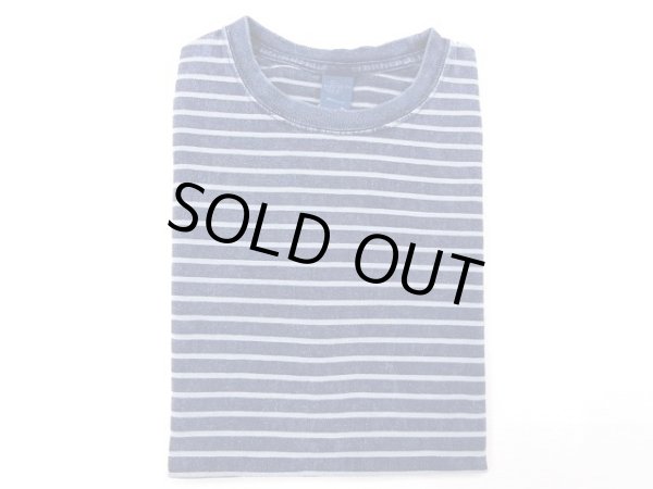 画像1: グッドオン　半袖ボーダーＴシャツ　     INDIGO SHAVE (1)