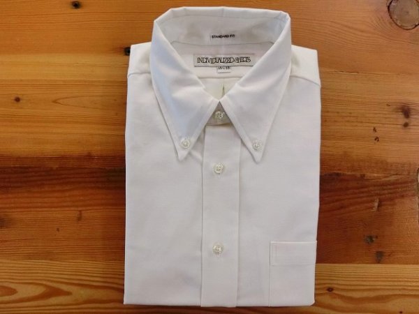 画像1: インディビジュアライズドシャツ L/S レガッタオックスフォード  ホワイト (1)
