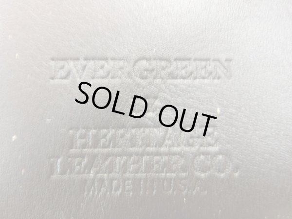 画像2: HERITAGE LEATHER×EVERGREEN 　   WALLET POUCH　　　ブラック (2)