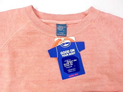 画像3: グッドオン　半袖ラグランHVY ポケットTシャツ　　　　ピグメント CORAL