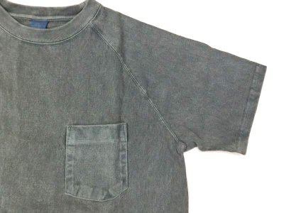 画像2: グッドオン　半袖ラグランHVY ポケットTシャツ　　　　ピグメント SLATE