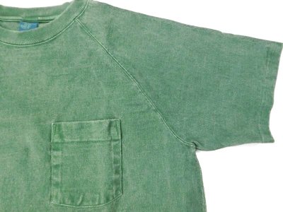 画像2: グッドオン　半袖ラグランHVY ポケットTシャツ　　　　ピグメント DK GREEN