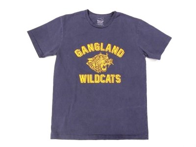 画像1: ミクスタ　　S/Sクループリント Tシャツ　   GANGLAND WILDCATS    ナイトオーシャン   