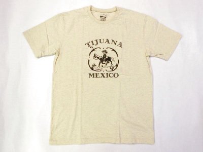 画像1: ミクスタ　　S/Sクループリント Tシャツ　   TIJUANA     オートミール