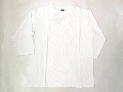 画像1: グッドオン    80'SフットボールTシャツ       WHITE