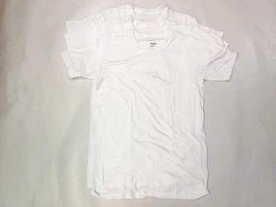 画像1: SOFFE  3PACK コットン100％ Tシャツ      ホワイト