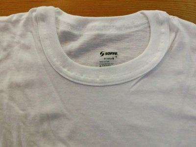 画像2: SOFFE  3PACK コットン100％ Tシャツ      ホワイト