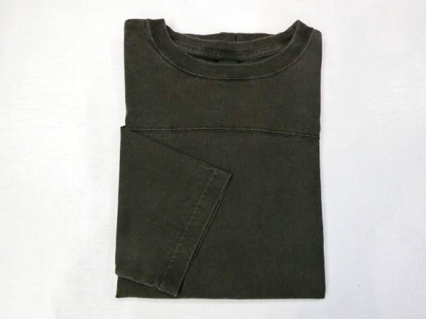画像1: グッドオン    80'SフットボールTシャツ       P-BLACK (1)