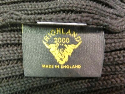 画像2: HIGHLAND 2000   SHORT WATCH CAP      BLACK                                                                             　　