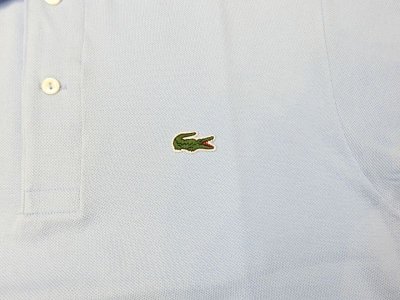 画像1: ラコステ　L1212半袖ポロシャツ　　HBP(ライトブルー)