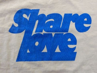 画像2: MIXTA SSプリントTシャツ　SHARE LOVE  ナチュラル　　              