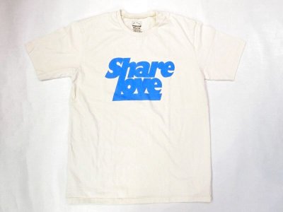 画像1: MIXTA SSプリントTシャツ　SHARE LOVE  ナチュラル　　              