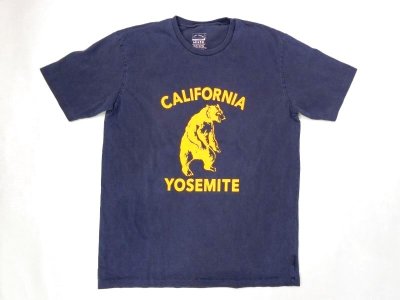 画像1: MIXTA SSプリントTシャツ　YOSEMITE BEAR       ナイトオーシャン　　              