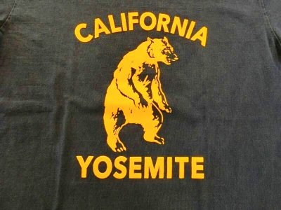 画像2: MIXTA SSプリントTシャツ　YOSEMITE BEAR       ナイトオーシャン　　              