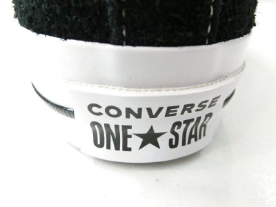 画像2: CONVERSE     ONE STAR  SUEDE OX        BLACK 