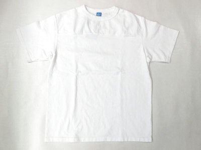 画像1: グッドオン 半袖 HVY FOOTBALL TEE　　　 W-WHITE