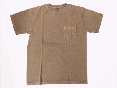 画像1: グッドオン 半袖ポケットTシャツ　 P-BROWN