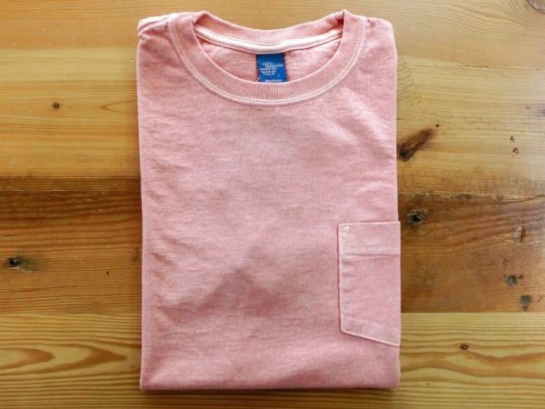 画像1: グッドオン 半袖ポケットTシャツ　 P-CORAL (1)