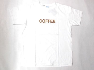 画像1: グッドオン　　半袖プリントTシャツ　 　COFFEE(white)