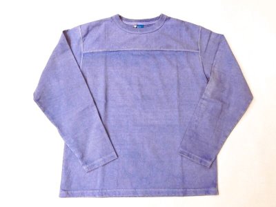 画像1: グッドオン L/S HVY FOOTBALL Tシャツ　   ピグメント-LT.PURPLE