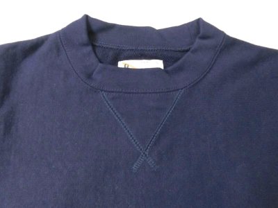 画像2: FELCO   12oz TERRY  INVERSE WEAVE V GUSSET SWEAT  ITALIAN NAVY