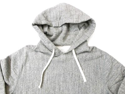 画像2: FELCO   12oz TERRY  INVERSE WEAVE  PULLOVER PARKA     CHARCOAL HEATHER