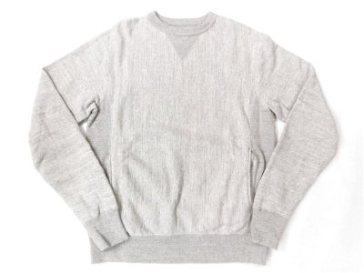 画像1: FELCO   16oz  HEAVY WEIGHT TERRY   INVERSE WEAVE  CREEWSWEAT     HEATHER GREY