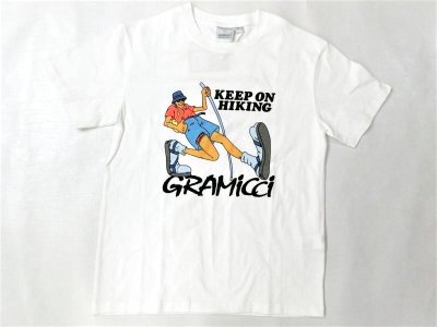 画像1: GRAMICCI    オーガニックコットン プリントS/S TEE        ホワイト