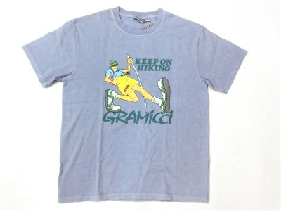 画像1: GRAMICCI    オーガニックコットン プリントS/S TEE    　　　ダスティ パープル