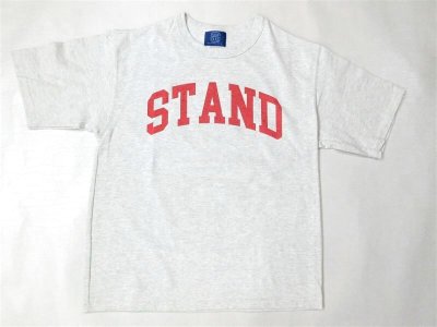 画像1: CALIFOLKS　CHAMPION    7oz HEAVY-TEE  　シルバーグレー/STAND