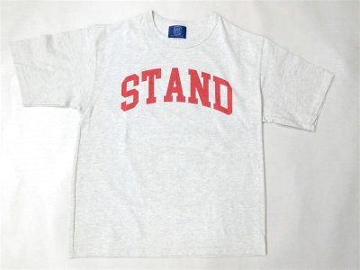 画像1: CALIFOLKS　CHAMPION    7oz HEAVY-TEE  　シルバーグレー/STAND