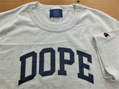 画像2: CALIFOLKS　CHAMPION    7oz HEAVY-TEE  　シルバーグレー/DOPE