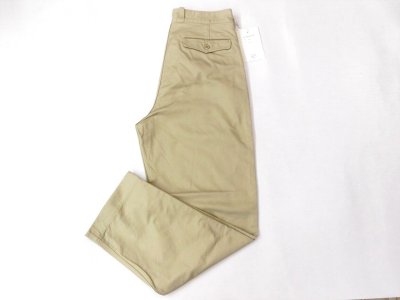 画像2: FOB FACTORY     F0512  M-52 FRENCH ARMY CHINO  　　  KHAKI